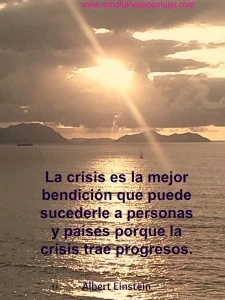 frase BENDITA CRISIS
